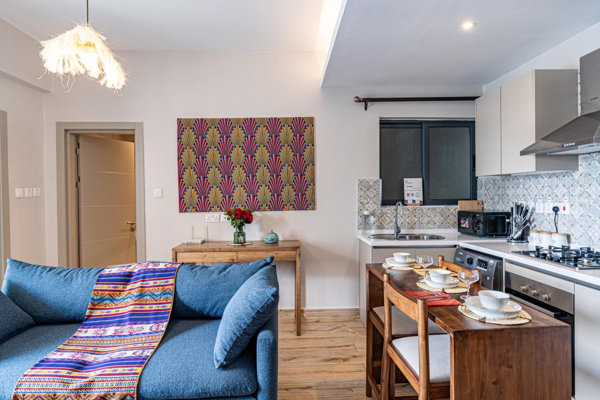 ניירובי Elite One Bedroom Apartment,Swimming Pool, Gym, Workspace ,Wonderiss Homes Close Proximity To Gtc, Jw Mariott And Kempinski מראה חיצוני תמונה